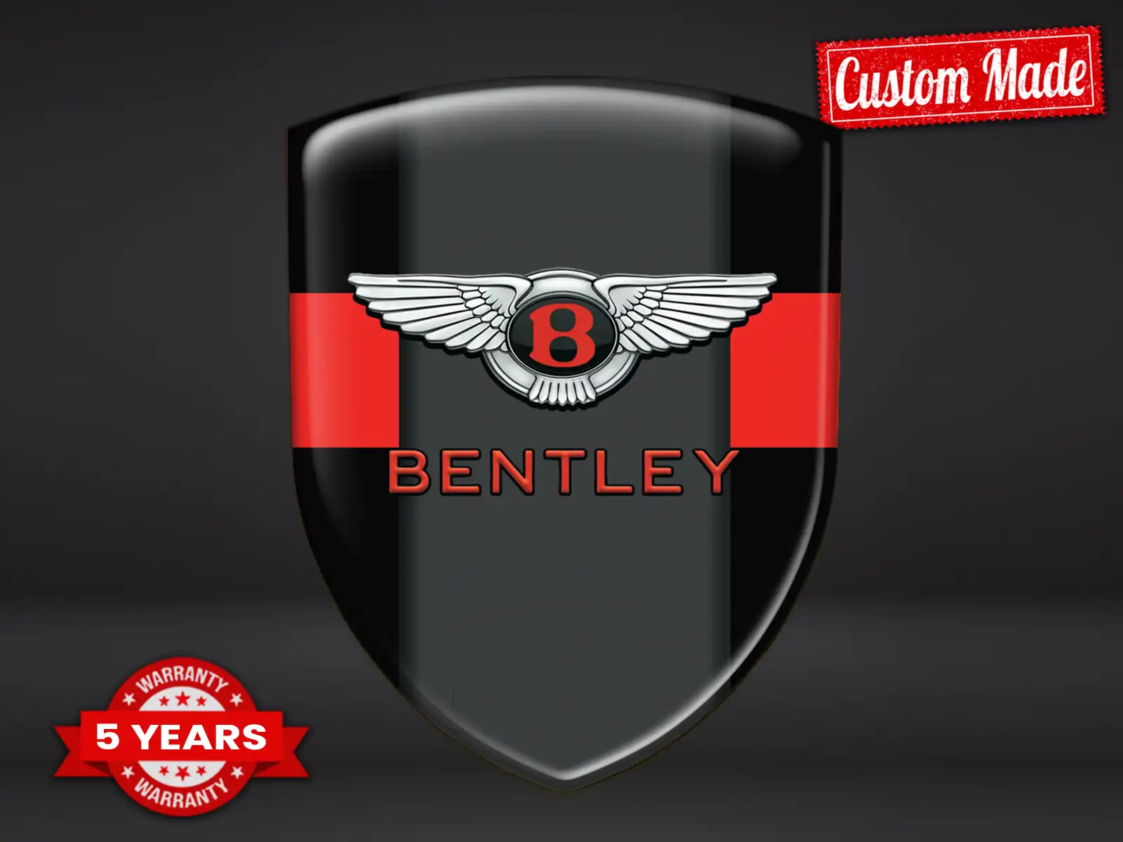 Bentley Windschutzaufkleber Tuning Luxus Anpassbar